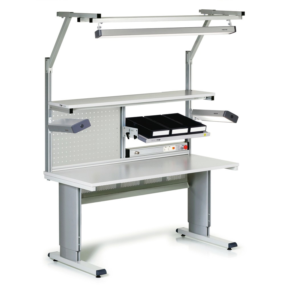 Productafbeelding nr. 6: Werktafel TRESTON WB, ESD, handmatig in hoogte verstelbaar, bxd 1.500 x 800 mm