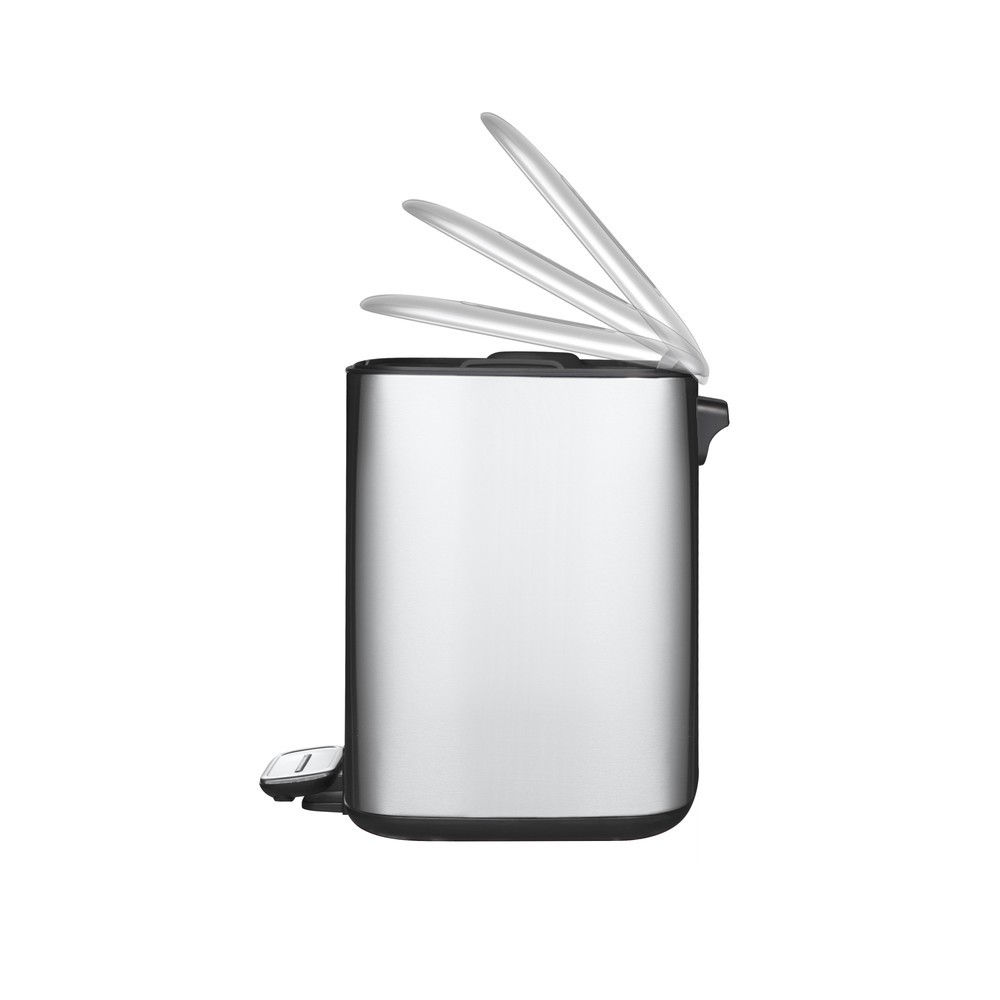 Produktabbildung Nr. 3: Tret-Abfalleimer Regent, 6 l, Edelstahl matt