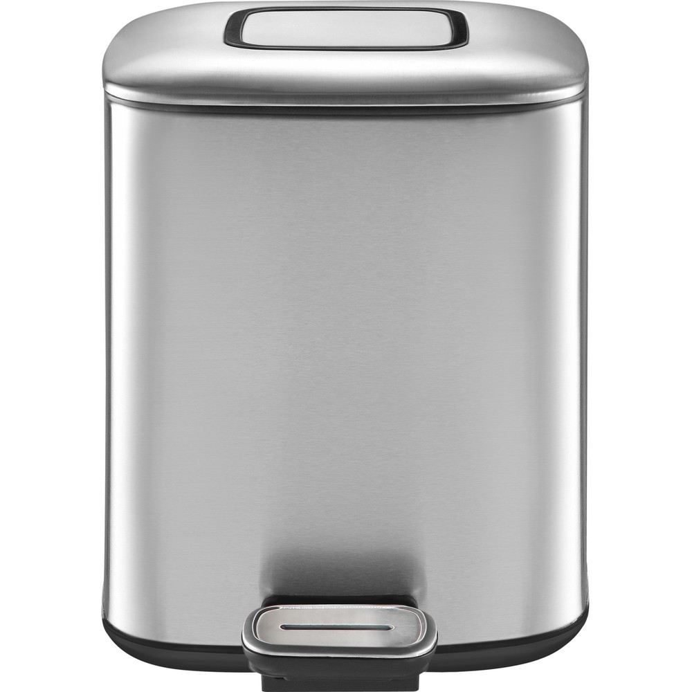 Produktabbildung Nr. 4: Tret-Abfalleimer Regent, 6 l, Edelstahl matt