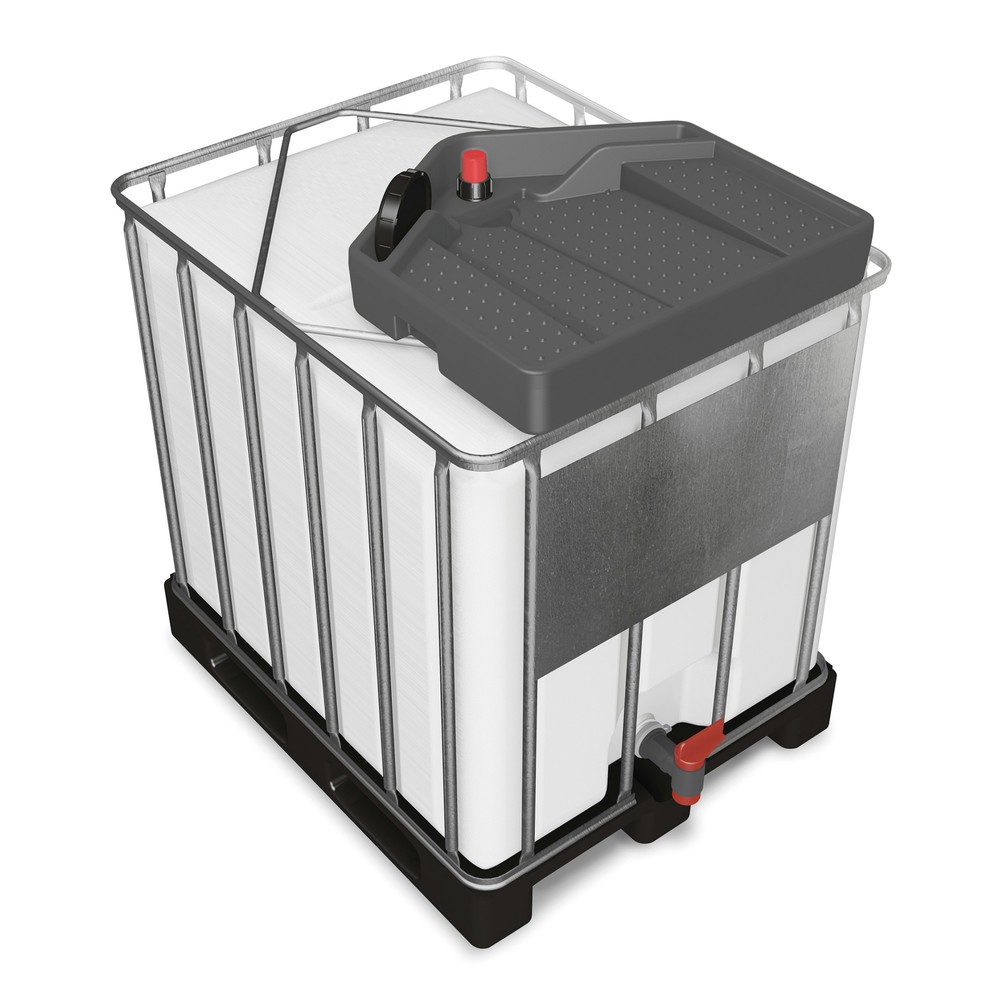 Produktabbildung Nr. 1: Trichter für IBC, HxBxT 175 x 790 x 730 mm, Volumen 15 l