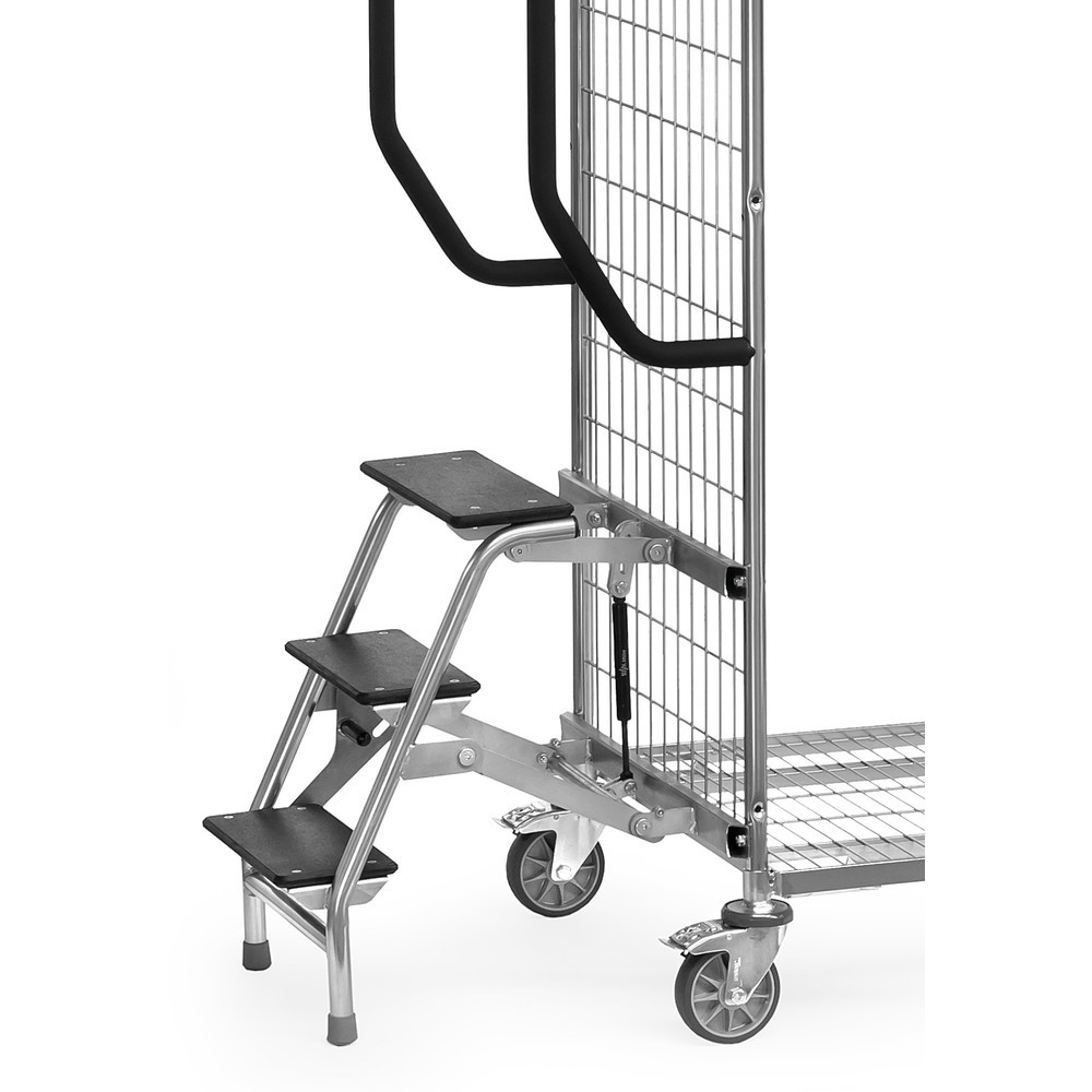 Produktabbildung Nr. 1: Trittstufen für fetra® Kommissionierwagen, Breite 510 mm