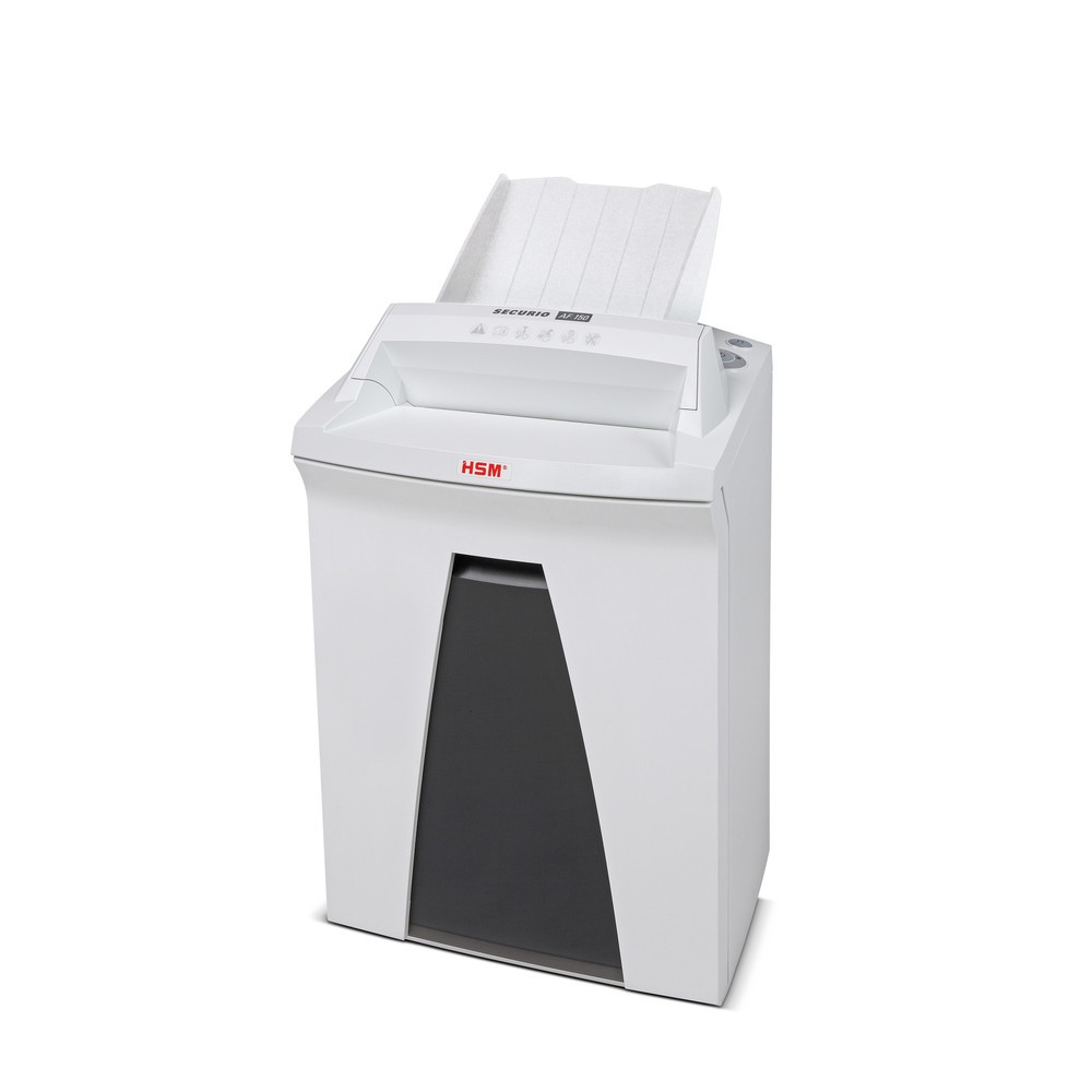 Imagen del producto: Trituradora de documentos HSM SECURIO AF150, alimentador automático de papel, corte de partículas 4,5 x 30 mm
