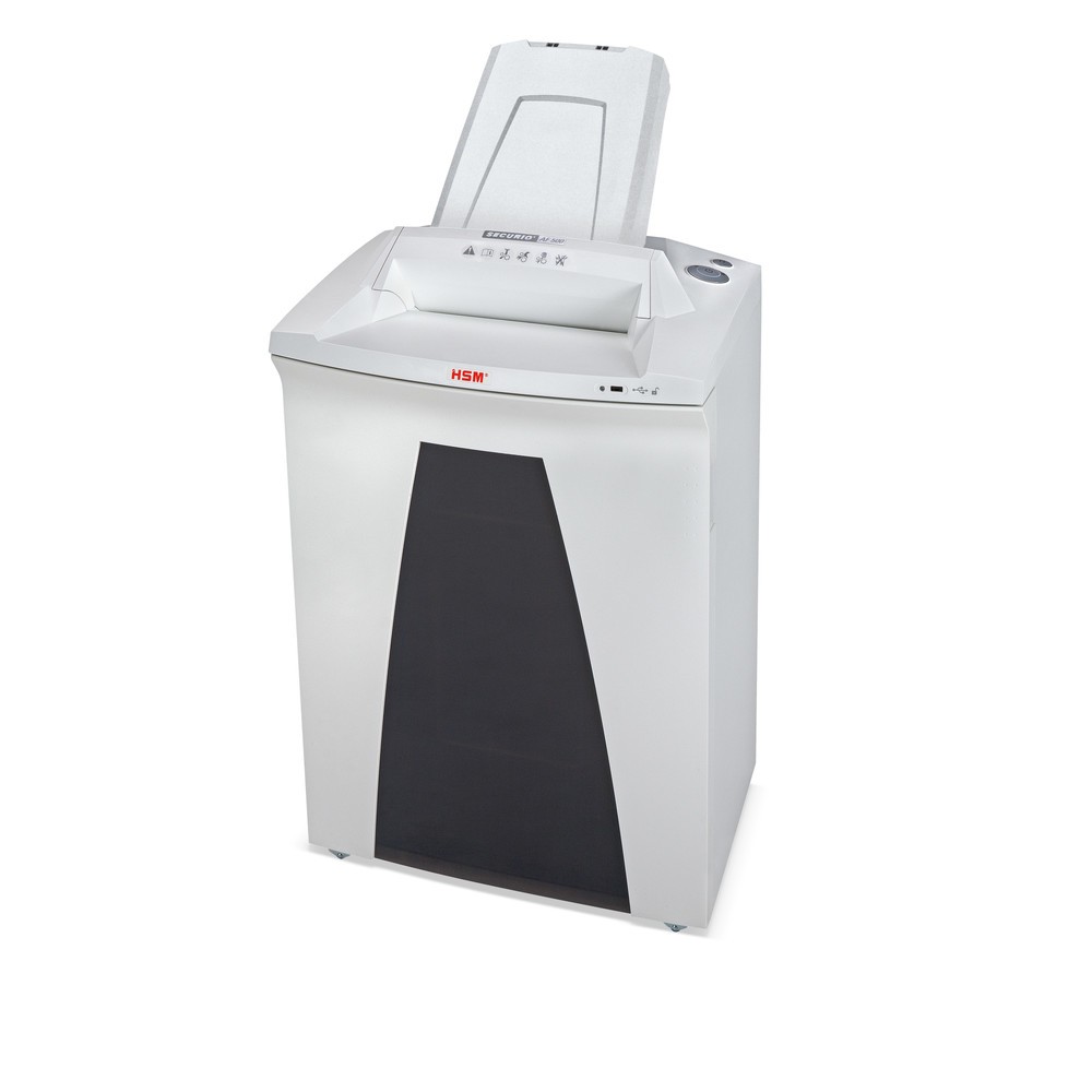 Imagen del producto: Trituradora de documentos HSM SECURIO AF500, alimentador automático de papel, corte de partículas 4,5 x 30 mm