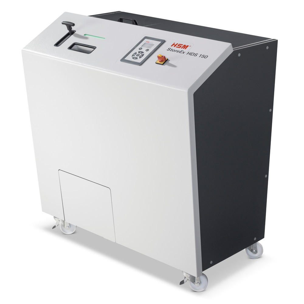 Imagen del producto: Trituradora de medios HSM StoreEx HDS 150, corte en tiras 40 mm
