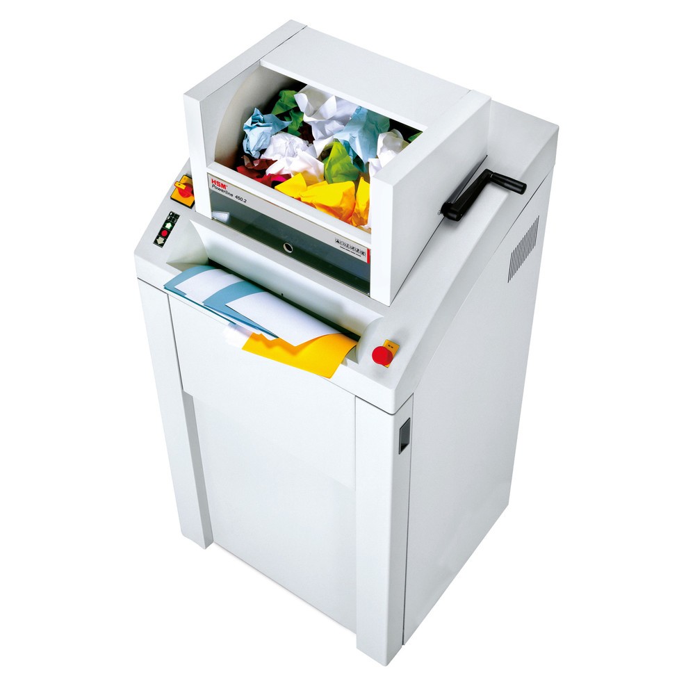 Imagen del producto: Trituradora grande HSM Powerline 450.2, corte de partículas 3,9 x 40 mm