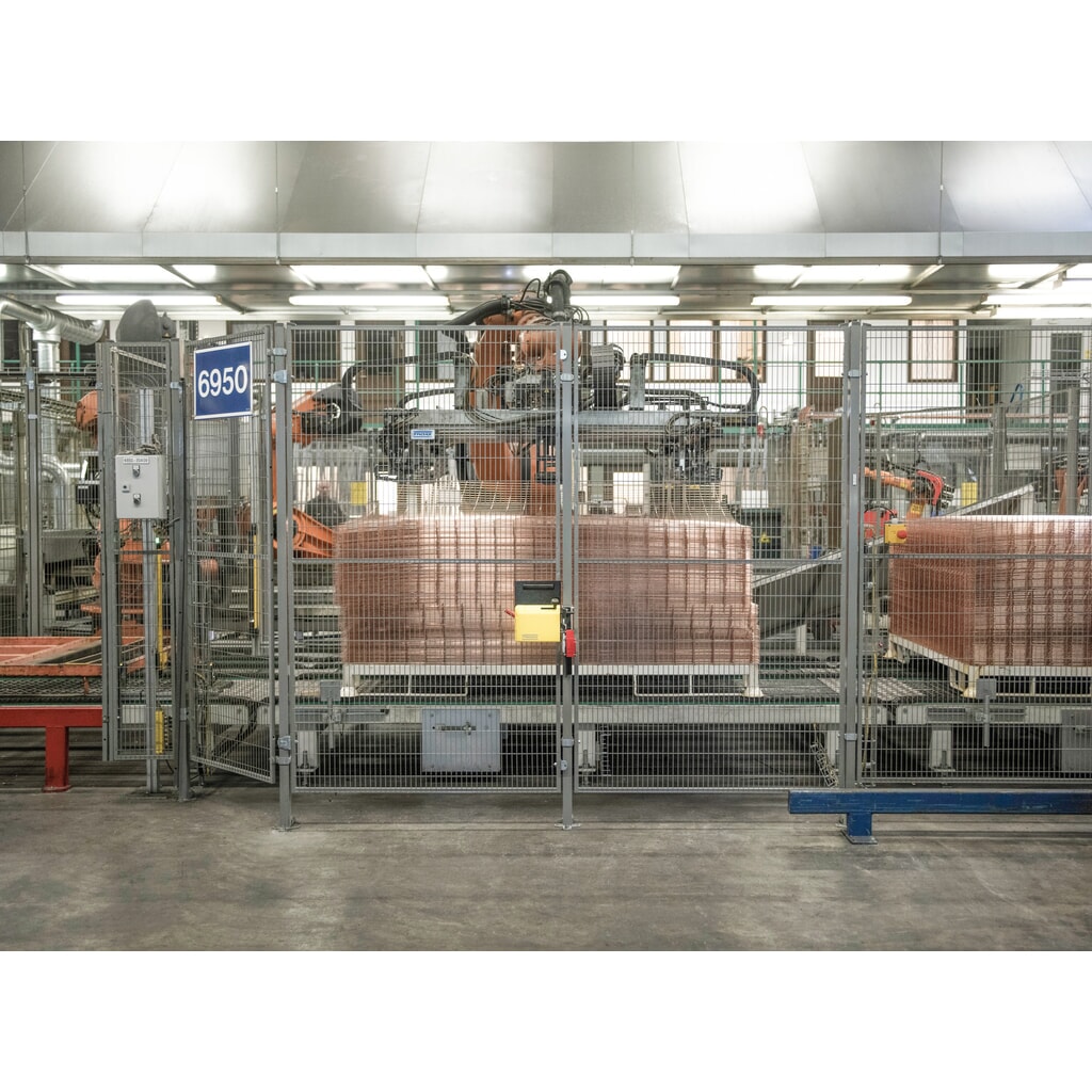 TROAX® Maschinen-Schutzgitter Standard, für Maschinenschutz, HxB 2.050 x 500 mm Produktabbildung Nr. 4: TROAX® Maschinen-Schutzgitter Standard, für Maschinenschutz, HxB 2.050 x 500 mm