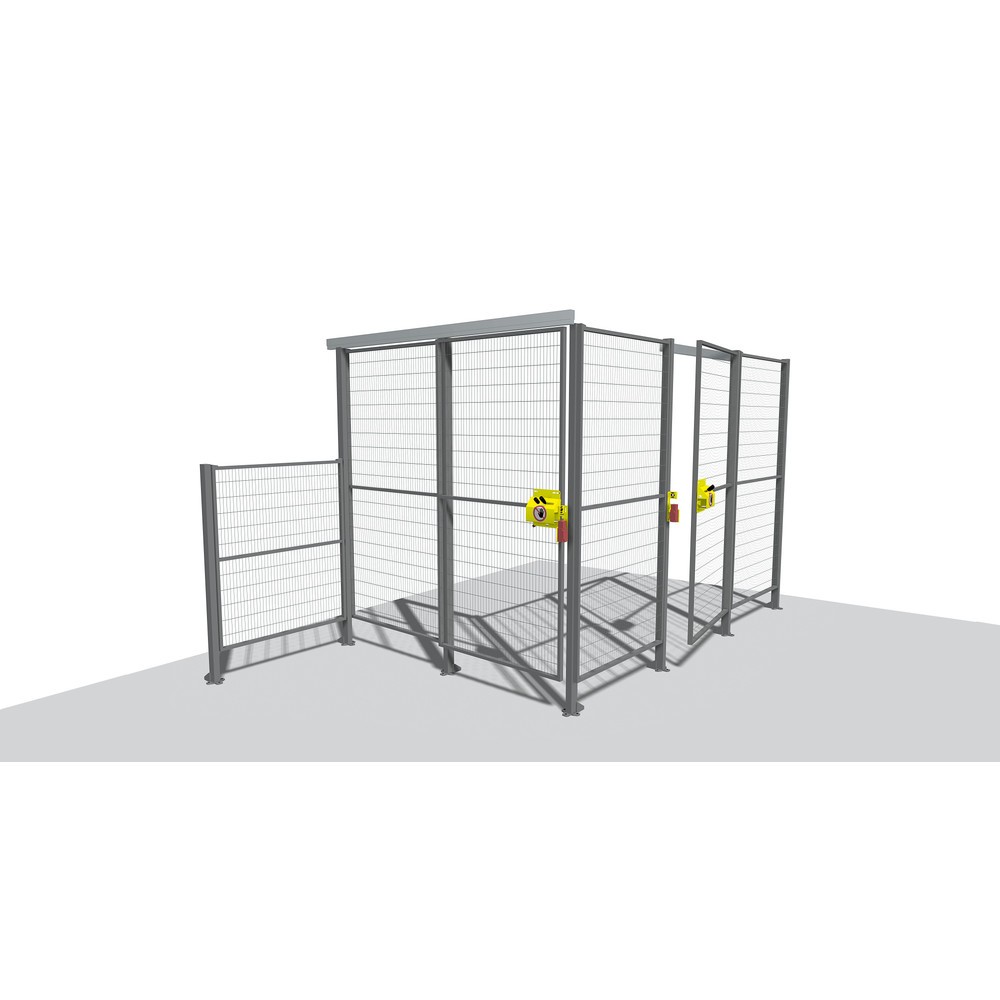 Illustration du produit: Panneau de protection machine TROAX® Standard, Hxl 2 050 x 200 mm