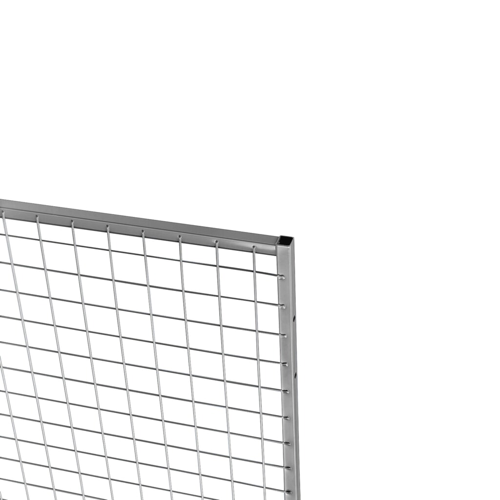 Produktabbildung Nr. 2: TROAX® Wandelement Standard, für Lagertrennwand, HxB 2.200 x 200 mm