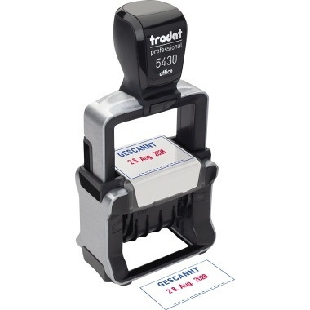 Produktabbildung: trodat Datumstempel Professional 5430 51543025 GESCANNT