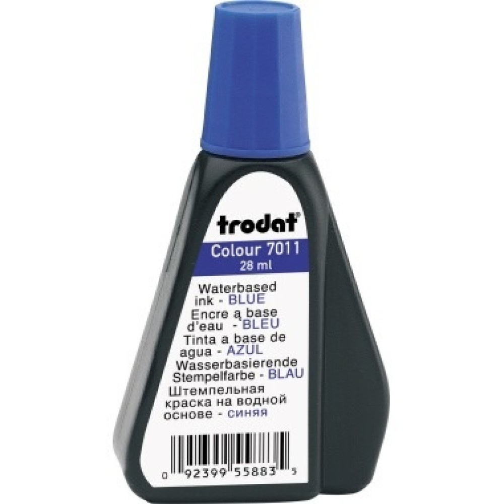 Produktabbildung: trodat Stempelfarbe 517011031 28ml blau