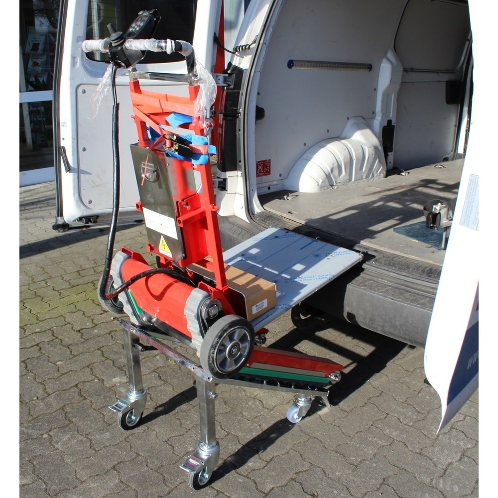 Productafbeelding nr. 3: Trolley voor het laden van transportwagens met de trapklimmer Zonzini Domino Plasmoid