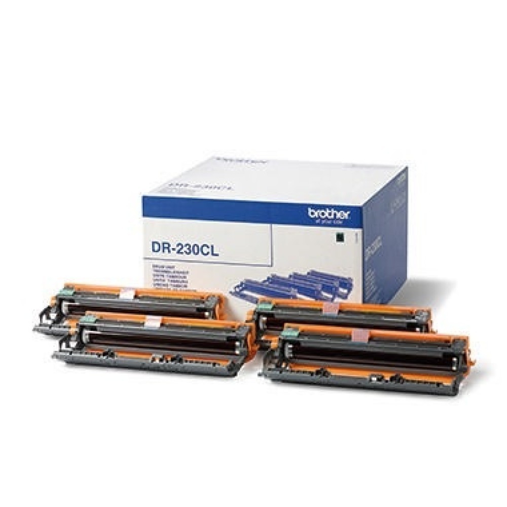 Produktabbildung Nr. 1: Brother Trommeleinheit DR230CL 15.000Seiten BK/Y/C/M 4 St./Pack.