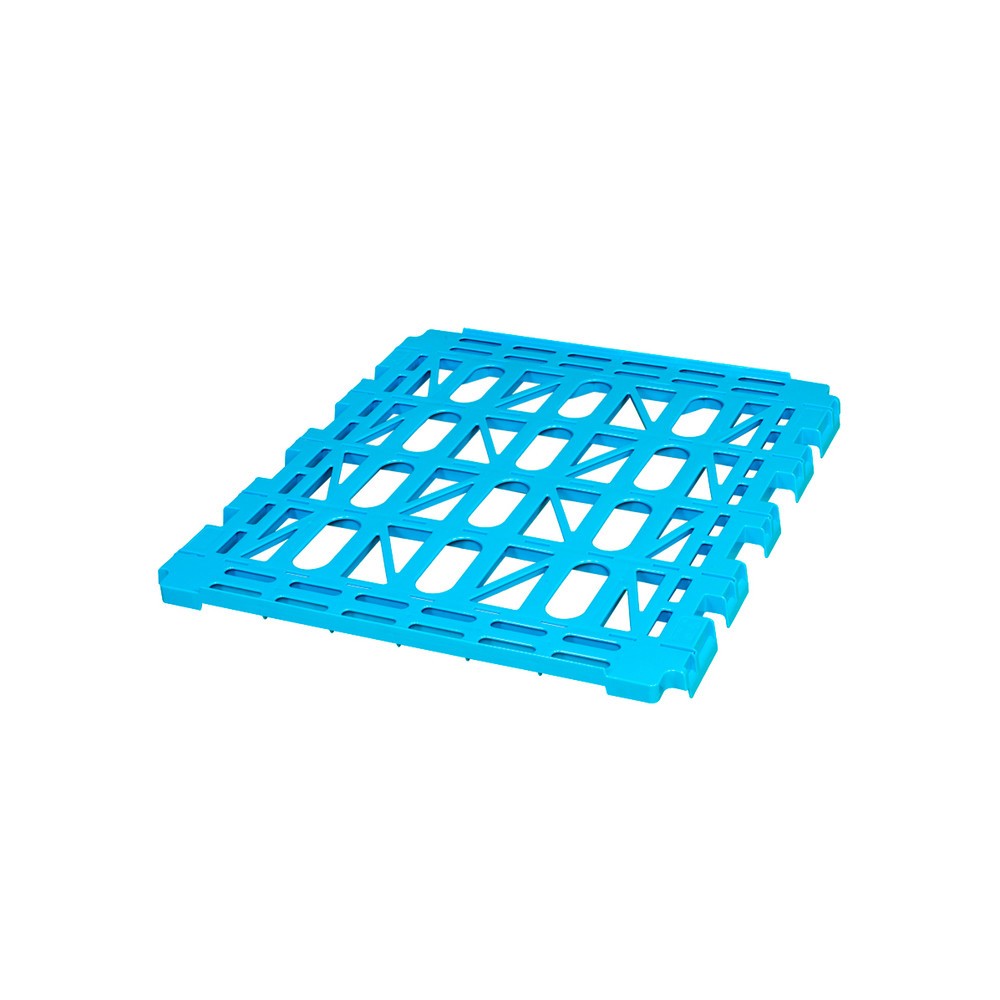 Productafbeelding nr. 2: Etage van HDPE voor rolcontainer CLASSIC 2-zijdig, bxd 710 x 810 mm, lichtblauw