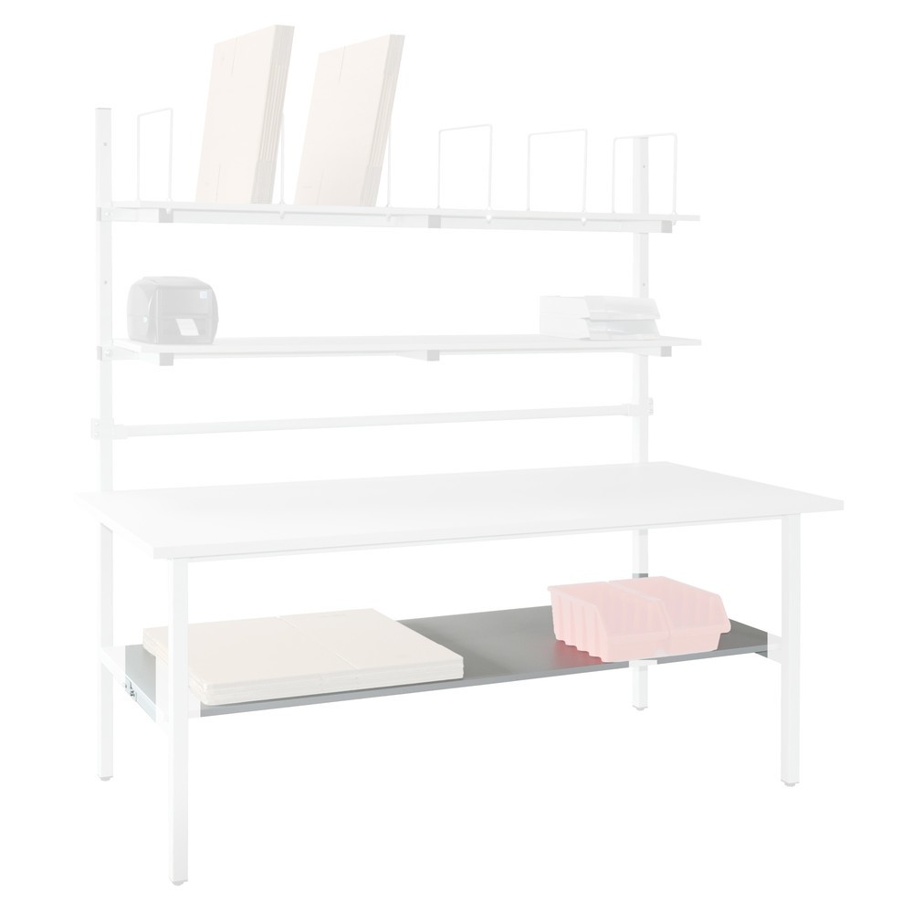 Product afbeelding: Tussenlegbord voor paktafel, breedte 1.600 mm, antraciet