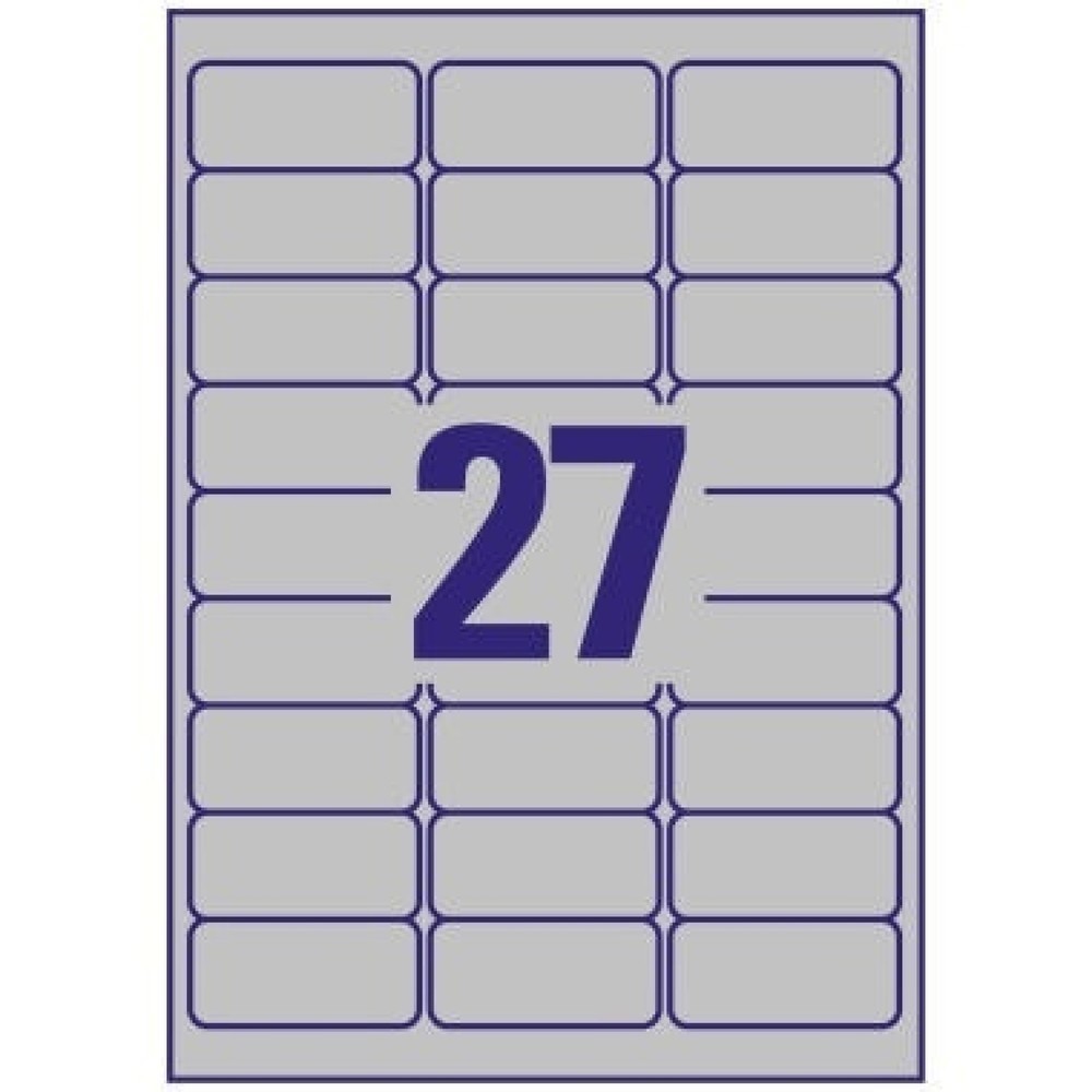 Produktabbildung Nr. 7: Avery Zweckform Etikett 63,5x29,6mm Typenschild 2.700 Etik./Pack.