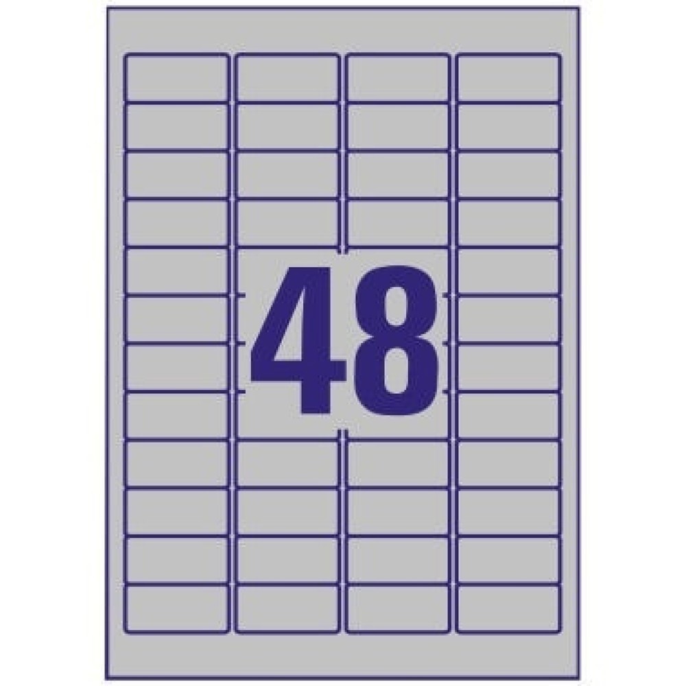 Produktabbildung Nr. 7: Avery Zweckform Etikett L6009-100 45,7x21,2mm Typenschild