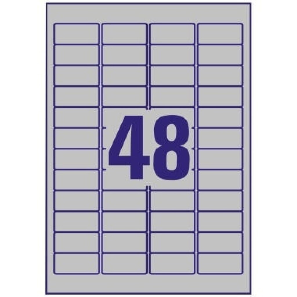 Avery Zweckform Etikett L6009-100 45,7x21,2mm Typenschild Produktabbildung Nr. 7: Avery Zweckform Etikett L6009-100 45,7x21,2mm Typenschild