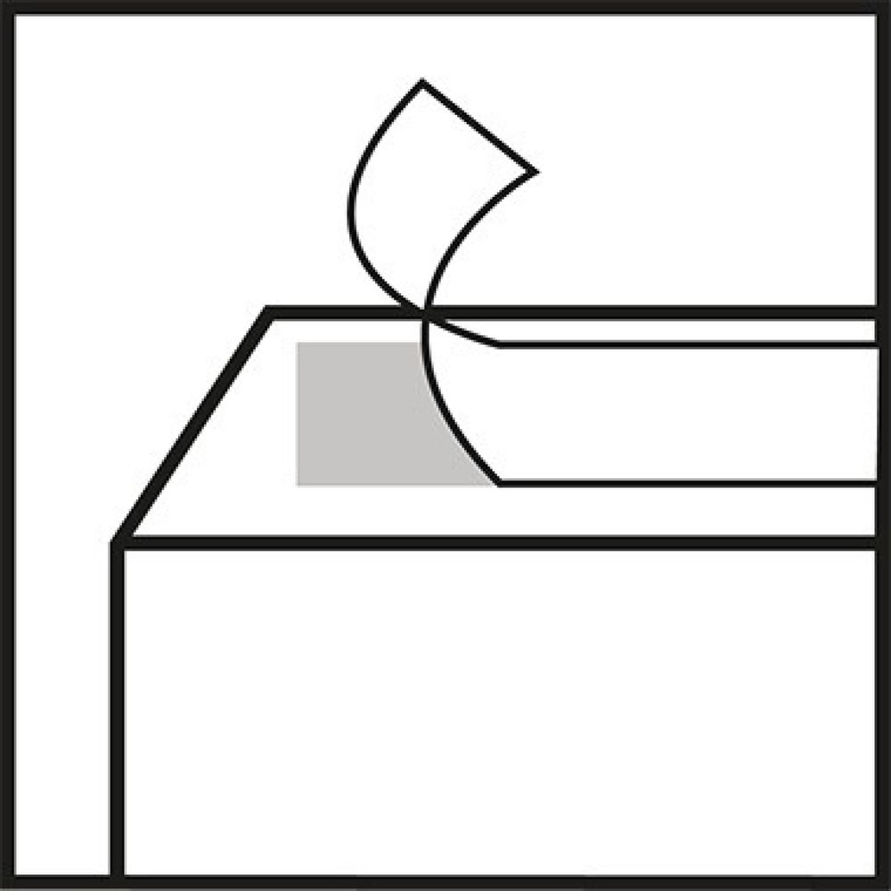 Produktabbildung Nr. 10: Tyvek Ordnerfaltentasche 00067158 326x318x68mm weiß