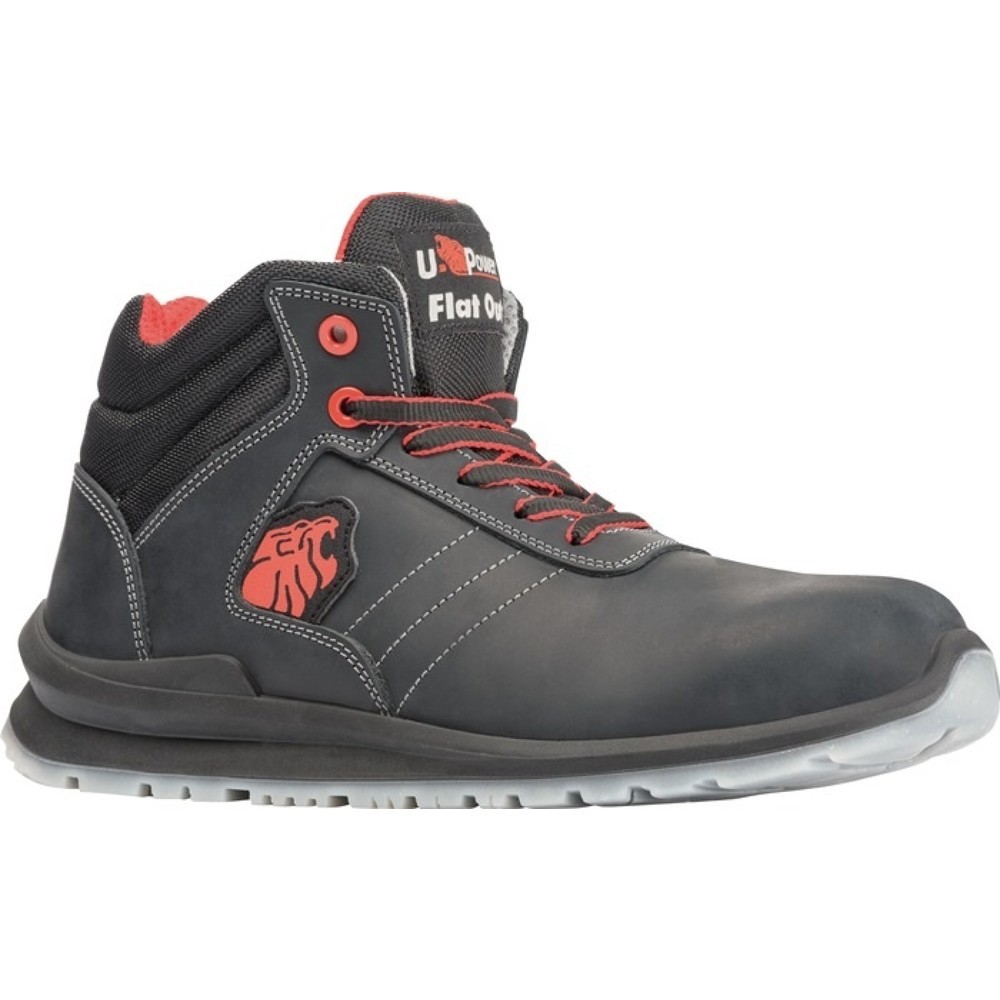 Produktabbildung: U.POWER Sicherheitsstiefel Walter Gr. 43 schwarz