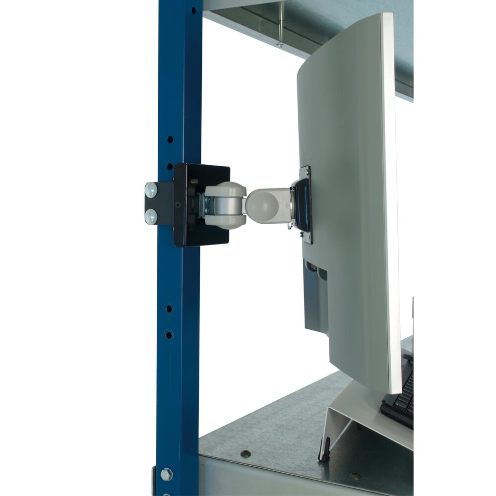 Zdjęcie produktu nr 3: Rocholz uchwyt TFT do stołów do pakowania SYSTEM 2000, szer. x gł. 200 x 100 mm