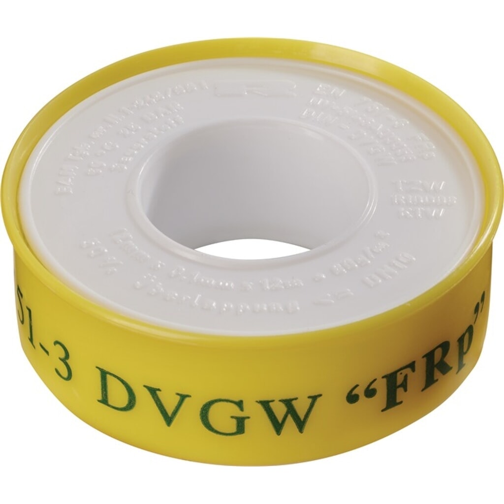 Produktabbildung Nr. 1: ULITH PTFE Dichtband GRp L12m B12mm D0,1mm 100g/m² Rl