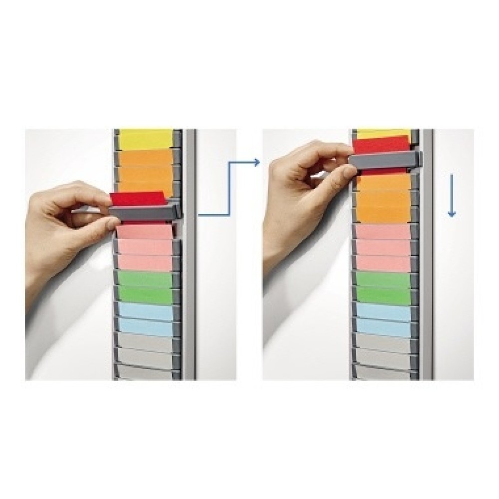 Produktabbildung Nr. 3: Ultradex T-Kartentafel 529120 20 Karten Flexible Kartenplätze