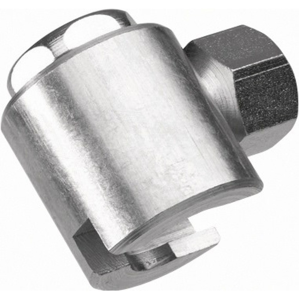 Produktabbildung: UMETA Schiebekupplung, M10 x 1, seitlich M1 Ø 16 mm