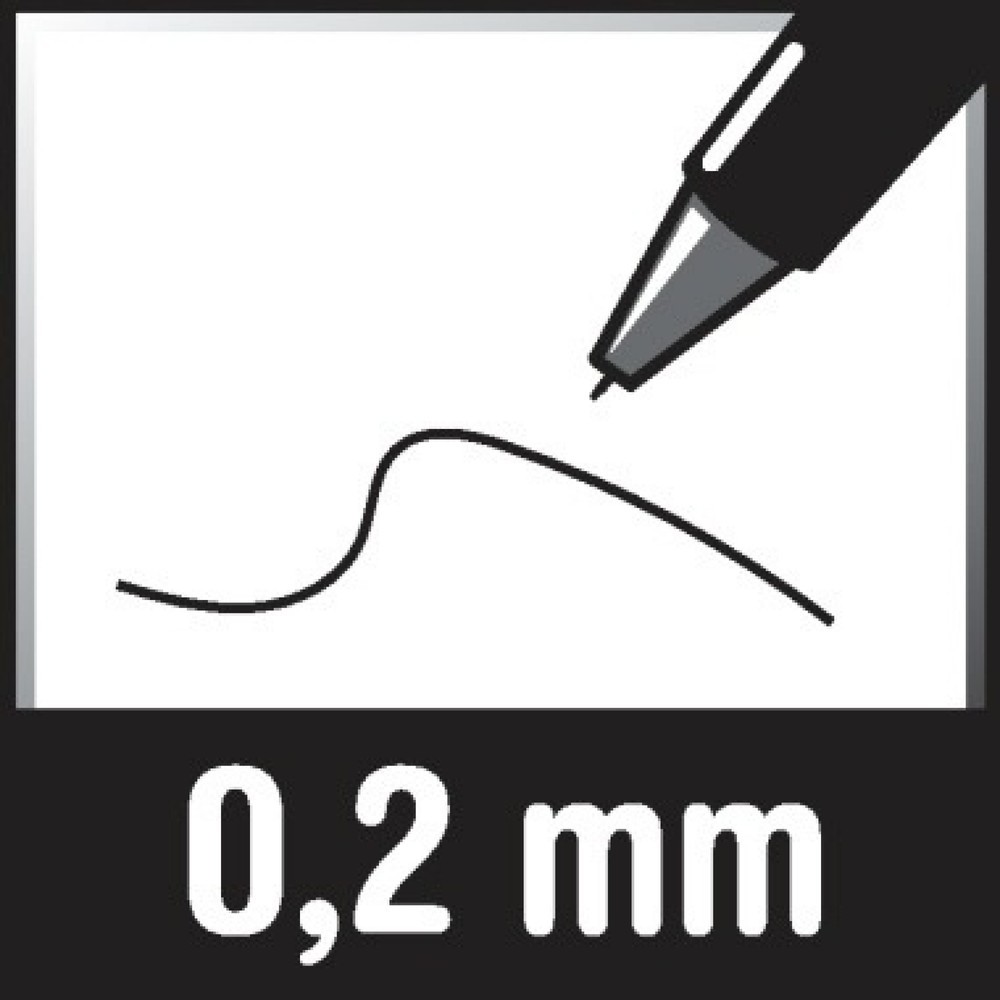 Produktabbildung Nr. 2: uni-ball Tintenroller EYE micro 148021 0,2mm rot