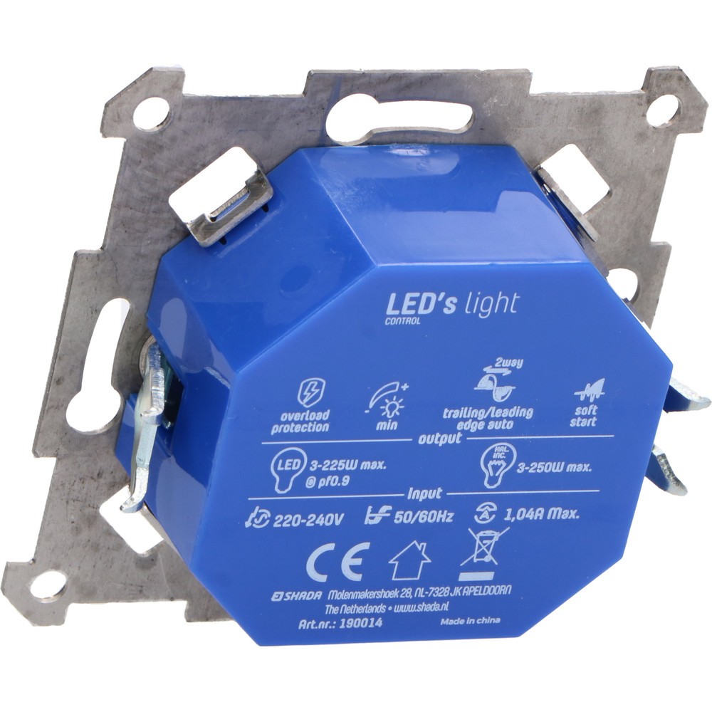 Produktabbildung Nr. 3: Universal-Dimmer - 250W - Auto-Phasenanschnitt-/Phasenabschnittsteuerung - 2-Draht-Systeme