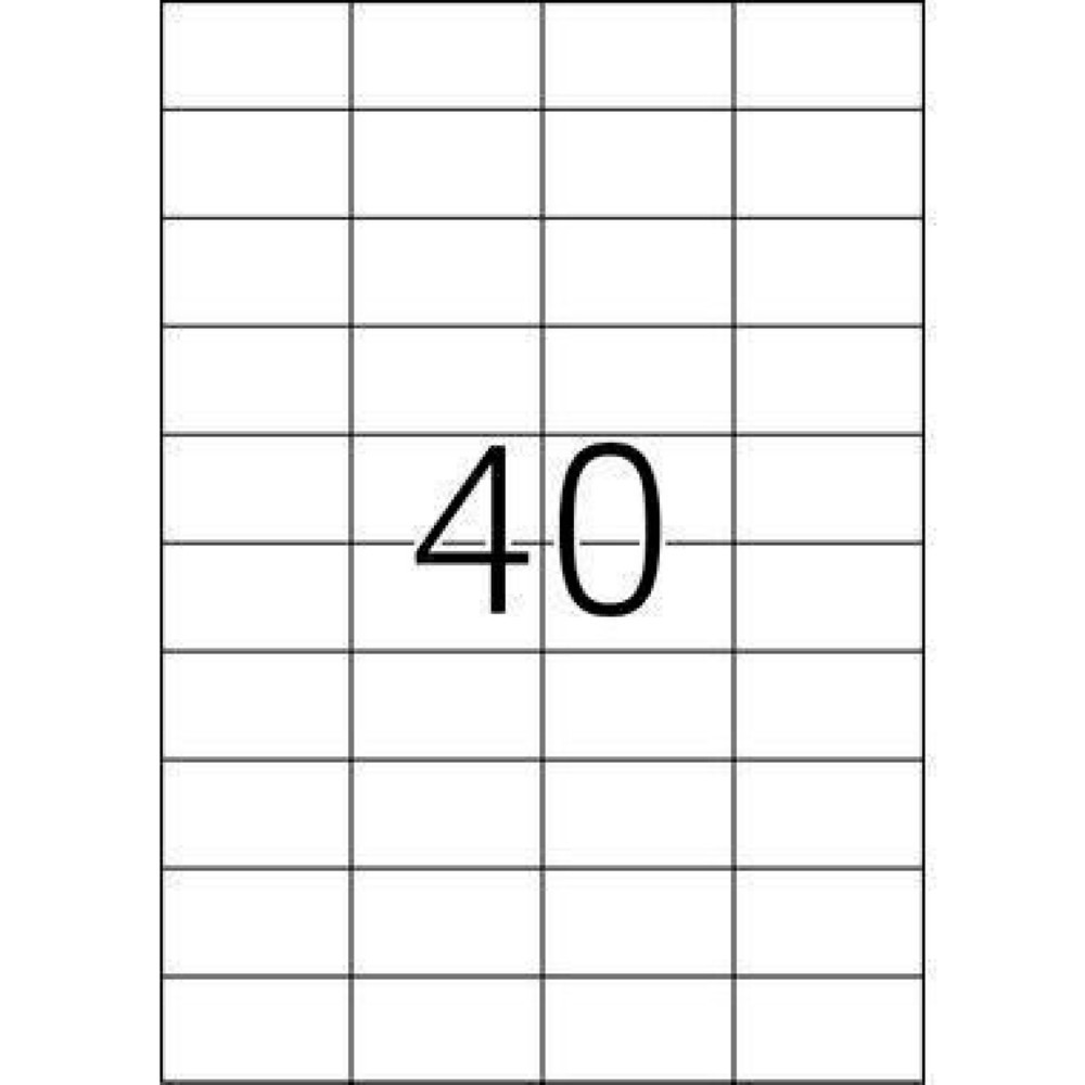 Produktabbildung Nr. 4: HERMA Etikett PREMIUM 4461 52,5x29,7mm weiß 4.000 Etik./Pack.