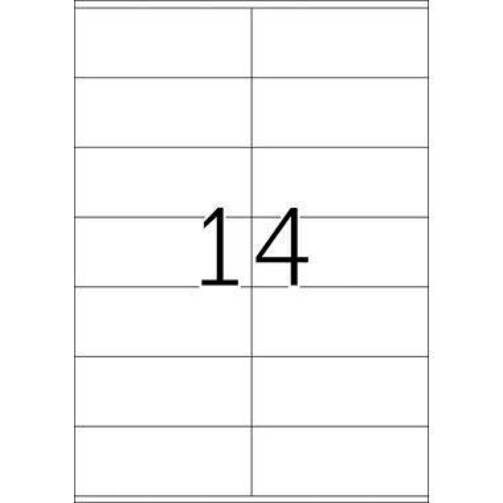 Produktabbildung Nr. 4: HERMA Etikett PREMIUM 4452 105x42mm weiß 1.400 St./Pack.
