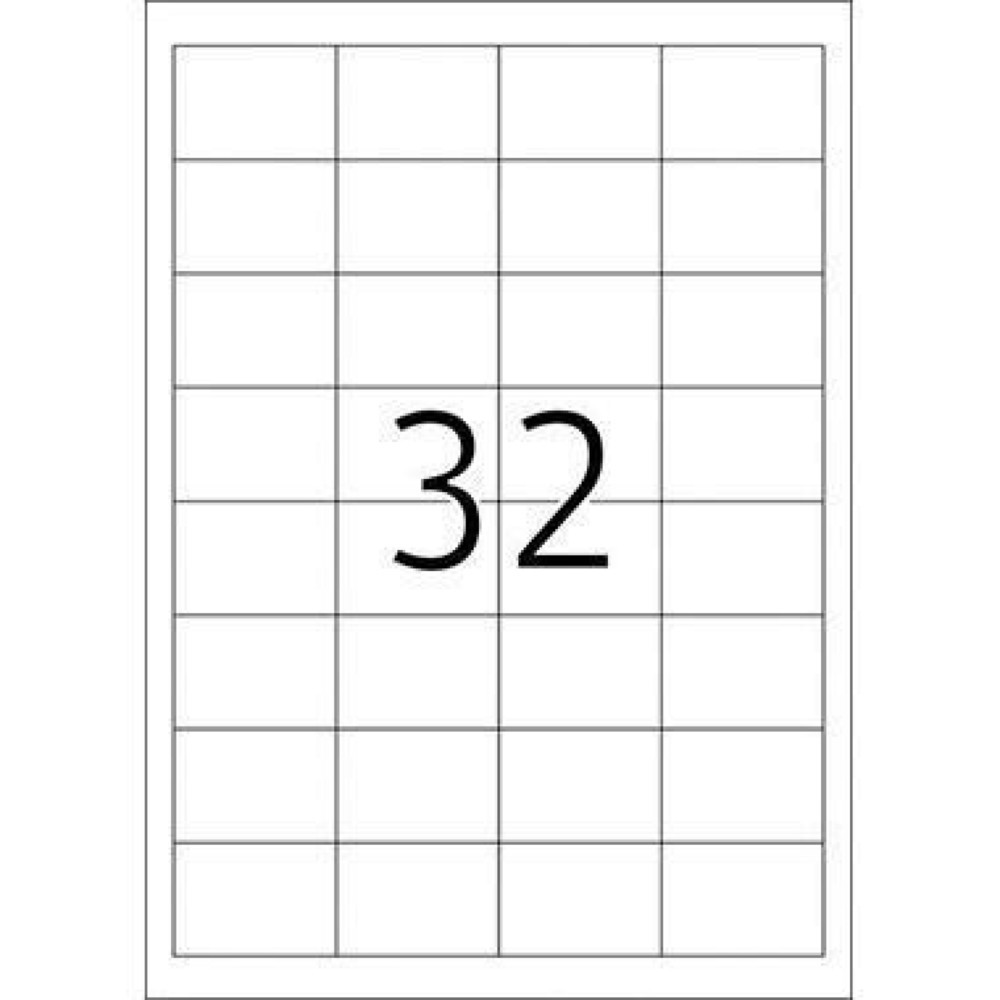 Produktabbildung Nr. 4: HERMA Etikett PREMIUM 4200 48,3x33,8 mm weiß 800 St./Pack.