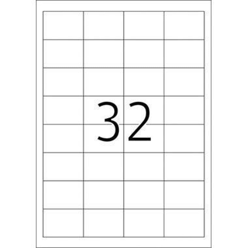 HERMA Etikett PREMIUM 4200 48,3x33,8 mm weiß 800 St./Pack. Produktabbildung Nr. 4: HERMA Etikett PREMIUM 4200 48,3x33,8 mm weiß 800 St./Pack.