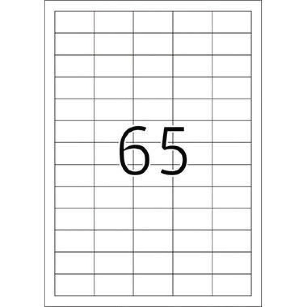 Produktabbildung Nr. 4: HERMA Etikett PREMIUM 4606 38,1x21,2mm weiß 13.000 St./Pack.