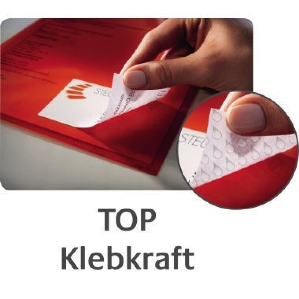 Produktabbildung Nr. 13: Avery Zweckform Universaletikett 3666 38x21,2mm weiß 6.500 St./Pack.