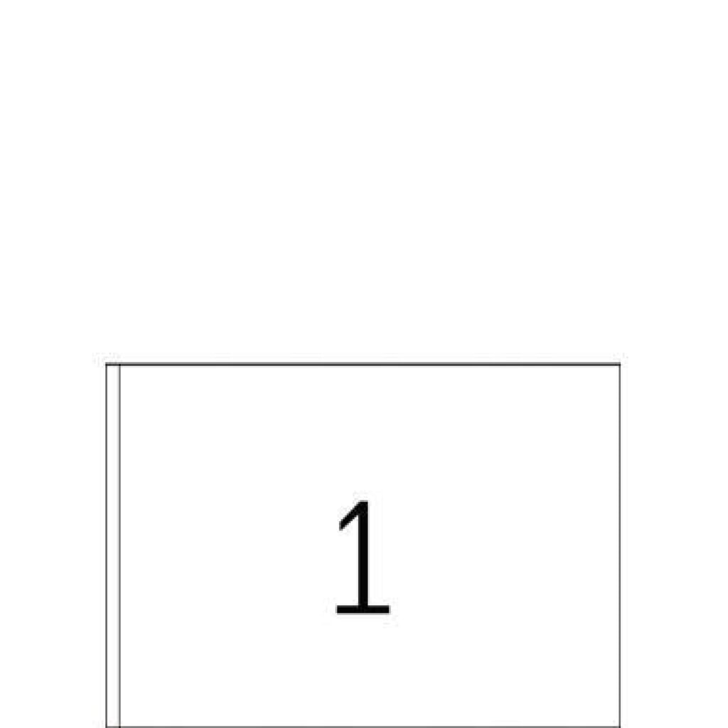Produktabbildung Nr. 5: HERMA Adressetikett 8690 148,5x205mm weiß 400 St./Pack.