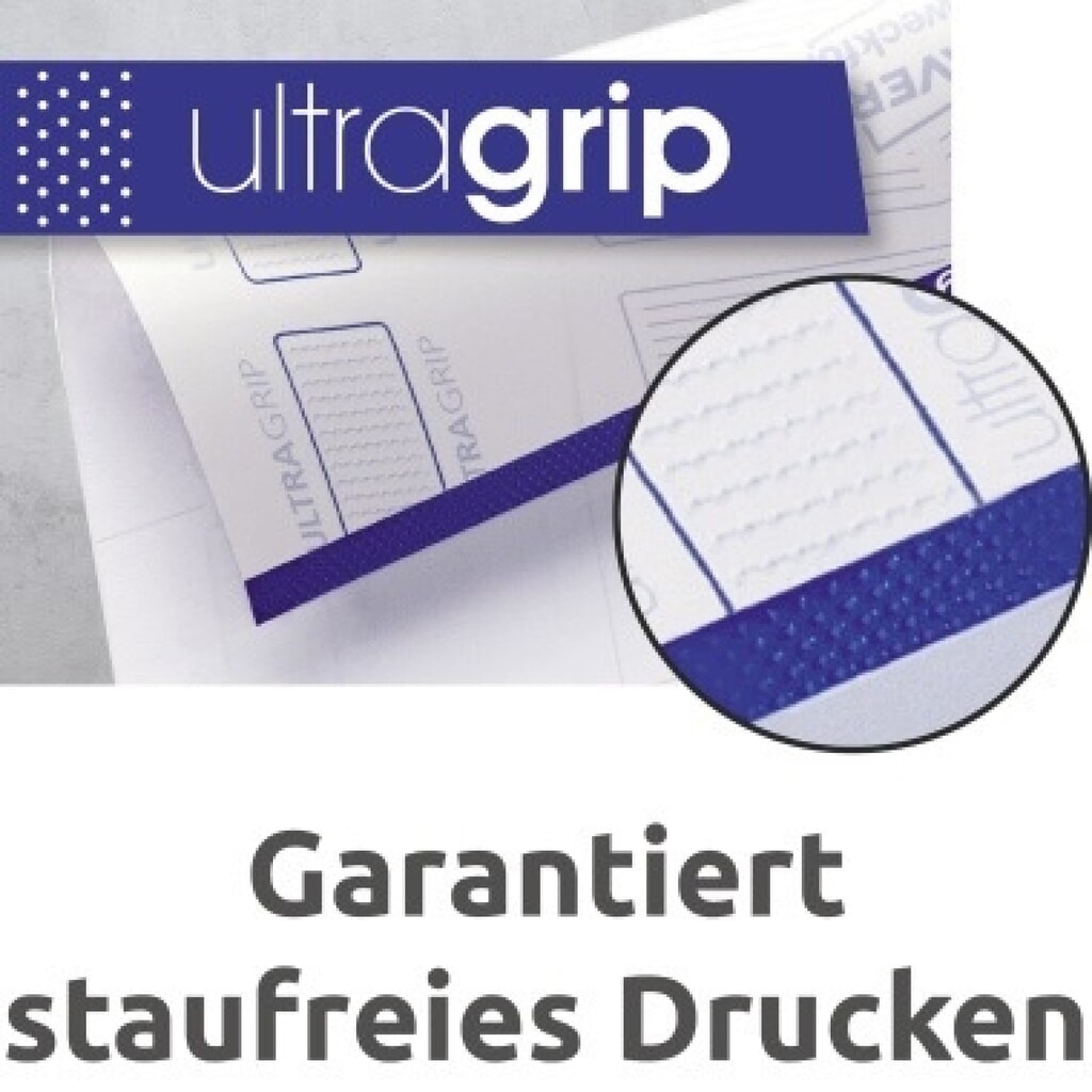 Produktabbildung Nr. 2: Avery Zweckform Universaletikett 3666 38x21,2mm weiß 6.500 St./Pack.