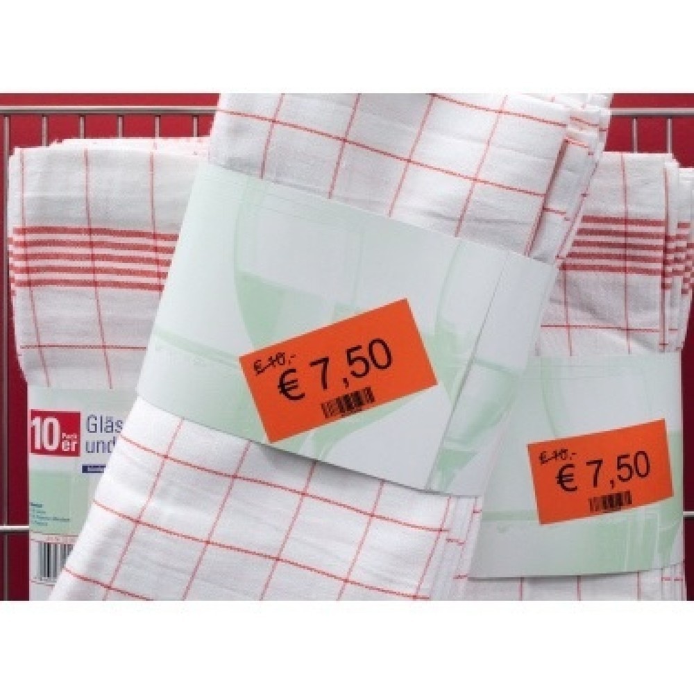 Produktabbildung: HERMA Etikett SuperPrint 5059 105x42,3mm rot 280 St./Pack.