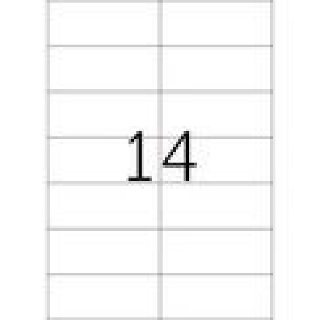 Produktabbildung Nr. 10: HERMA Etikett SuperPrint 5061 105x42,3mm grün 280 St./Pack.
