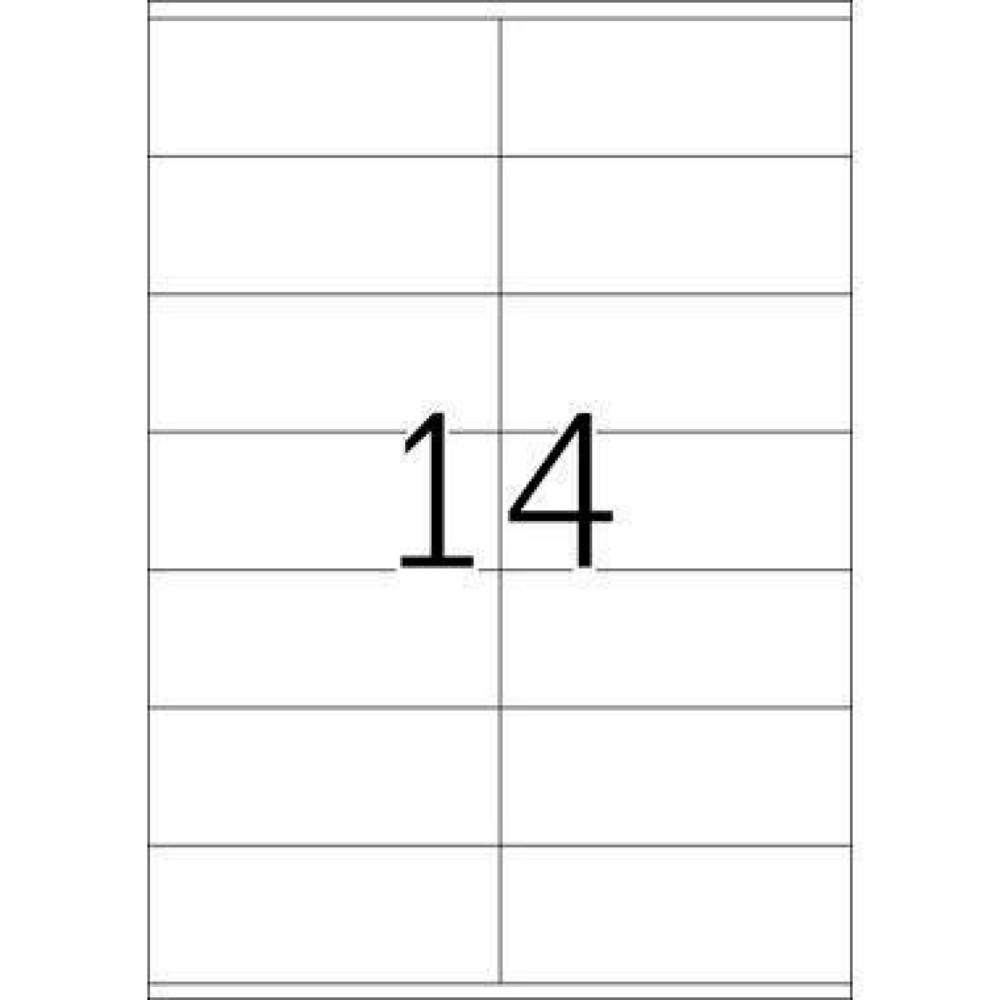 Produktabbildung Nr. 14: HERMA Etikett PREMIUM 4475 105x41mm weiß 1.400 St./Pack.