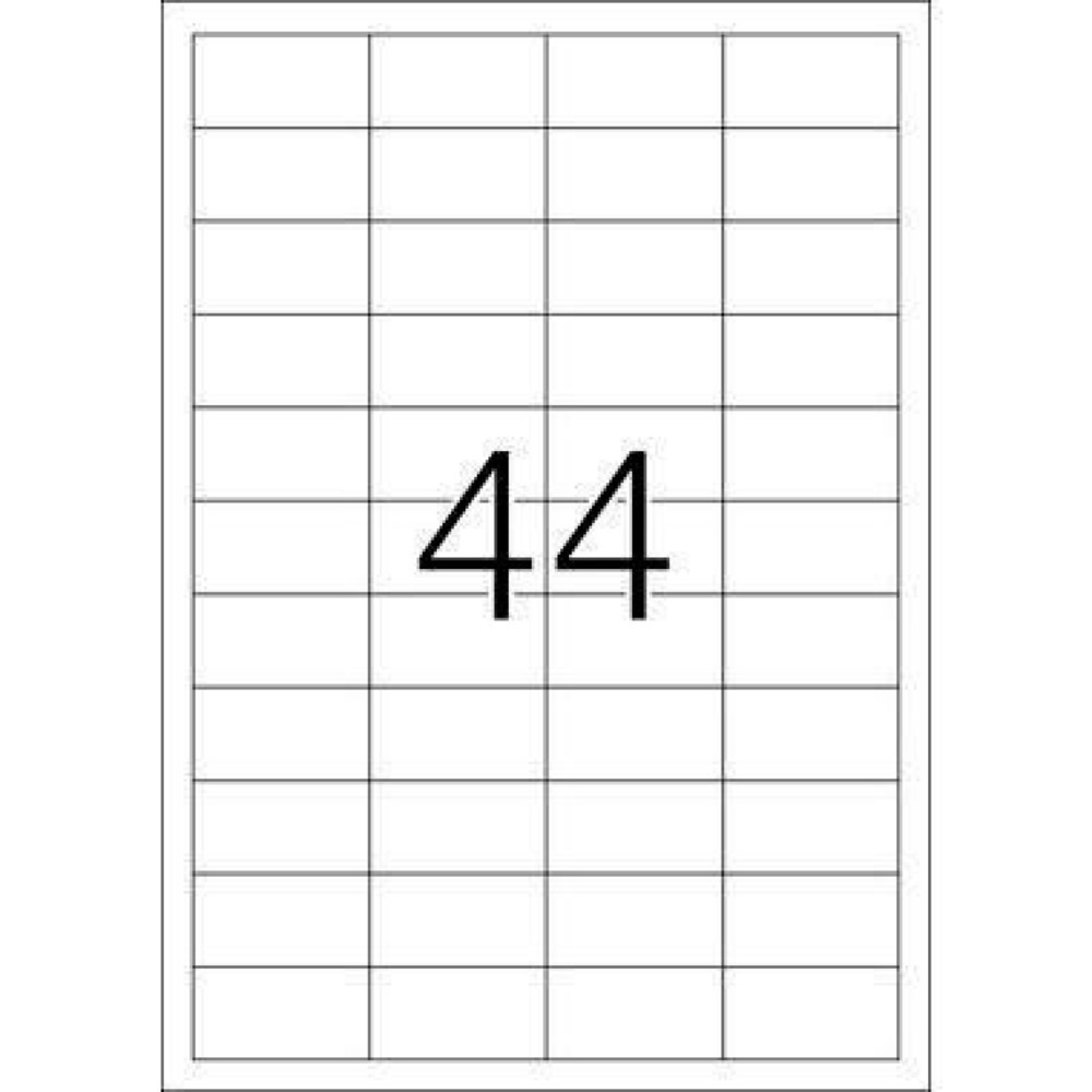 Produktabbildung Nr. 13: HERMA Etikett PREMIUM 4272 48,3x25,4mm weiß 4.400 St./Pack.