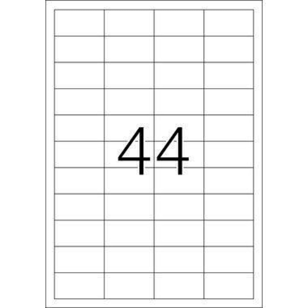 Produktabbildung Nr. 13: HERMA Etikett PREMIUM 4272 48,3x25,4mm weiß 4.400 St./Pack.
