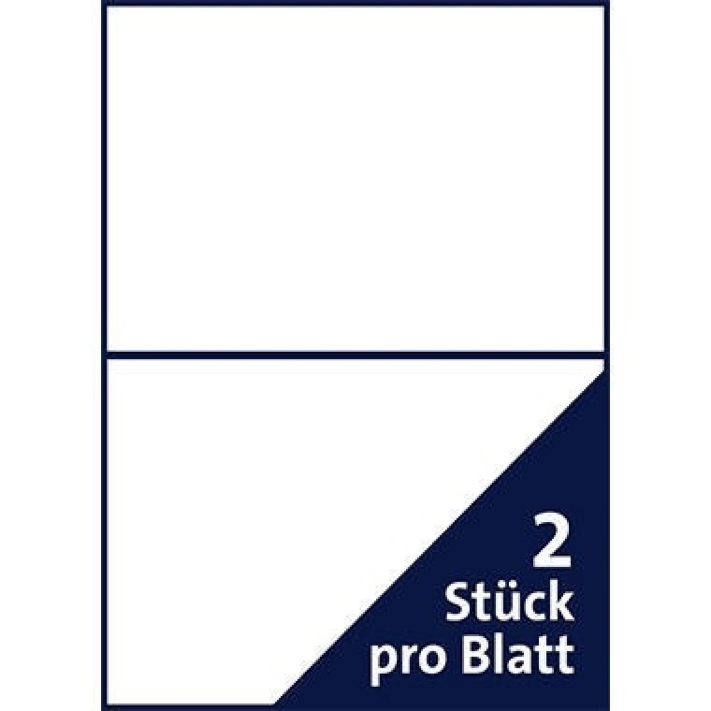 Produktabbildung Nr. 7: Soennecken Etikett 5754 210x148mm weiß 200 St./Pack.