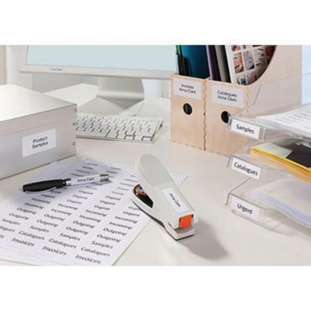 Produktabbildung Nr. 4: Avery Zweckform Etikett 3657-200 48,5x25,4mm weiß 8.000 St./Pack.