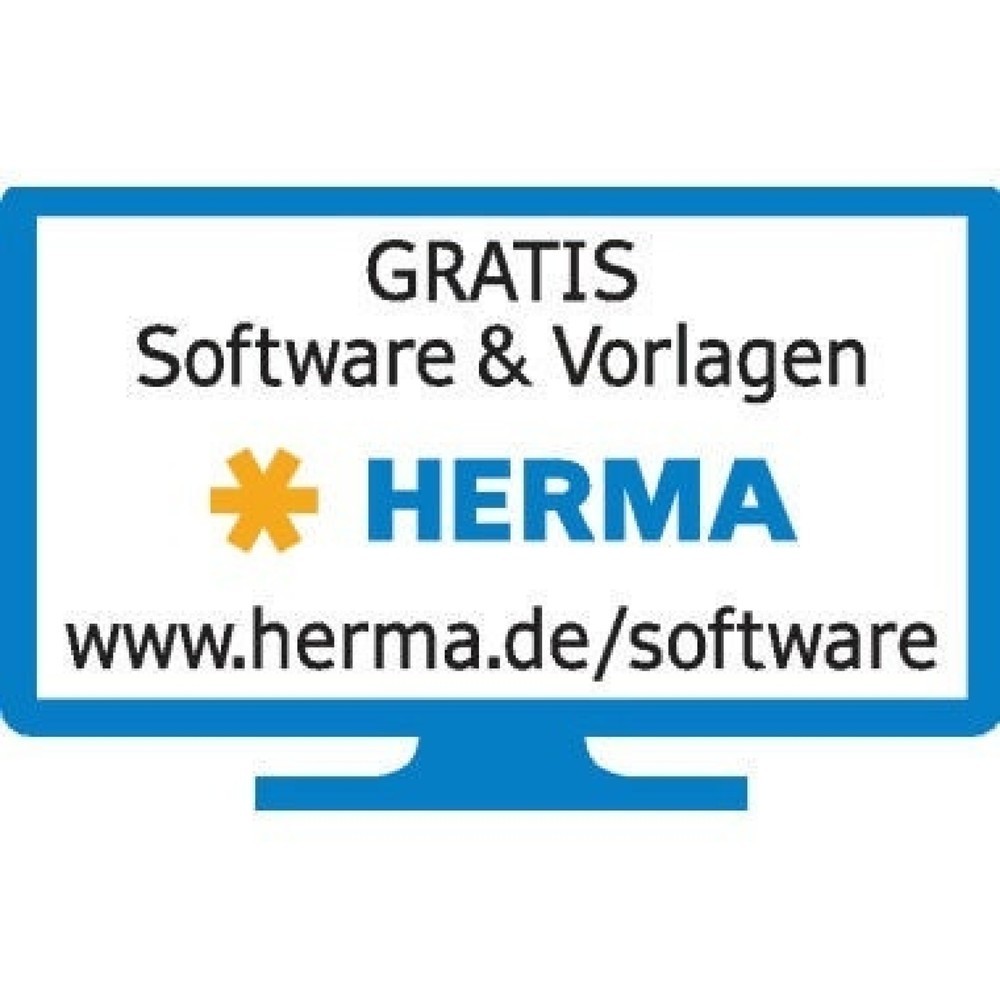 Produktabbildung Nr. 13: HERMA Adressetikett Premium 4667 96x50,8mm weiß 1.000 St./Pack.