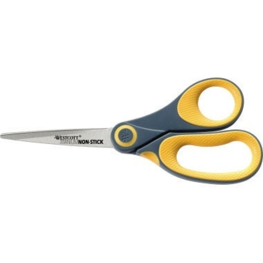 Westcott Schere Titanium Non Stick E-3368100 Softgrip 20,4cm Produktabbildung: Westcott Schere Titanium Non Stick E-3368100 Softgrip 20,4cm