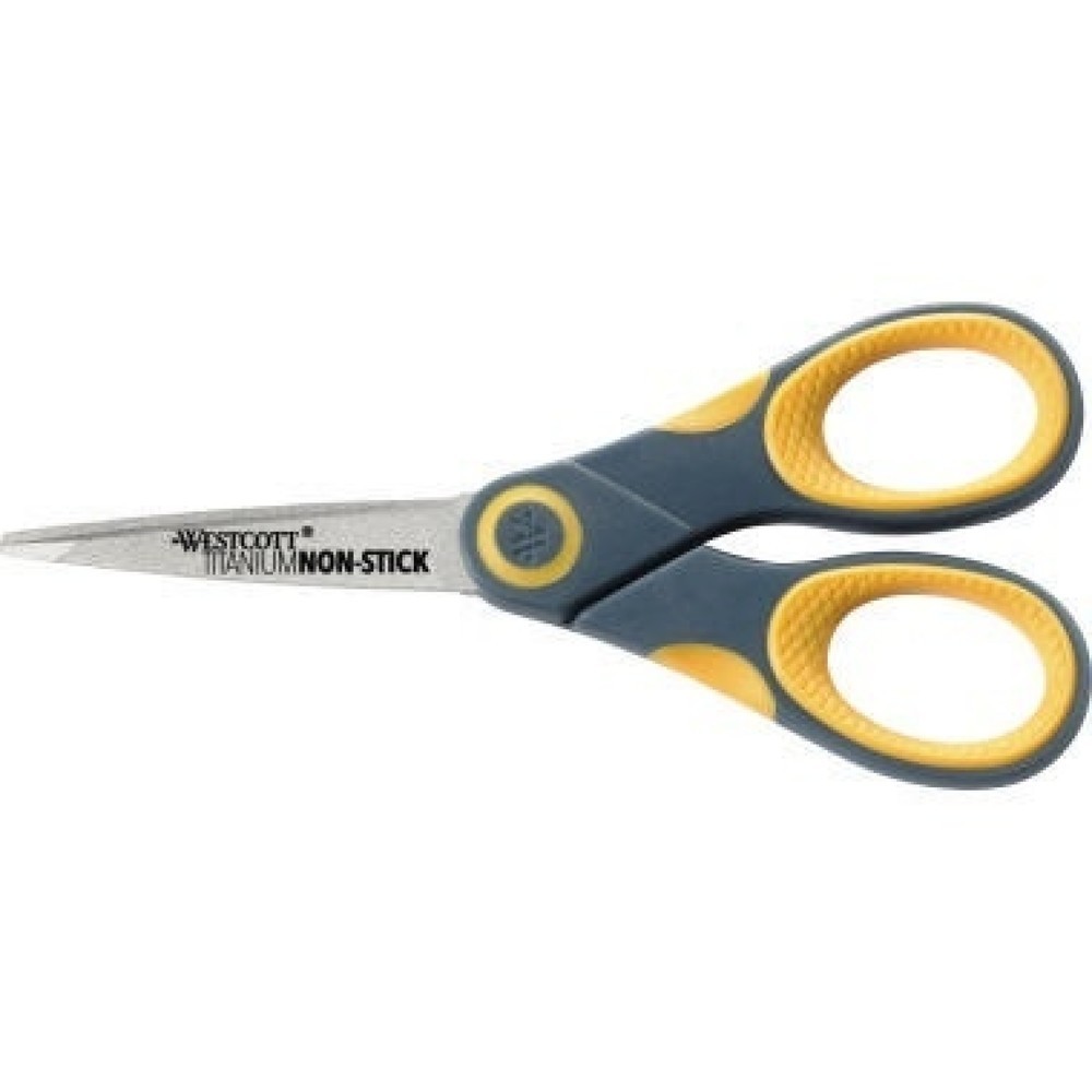 Produktabbildung: Westcott Schere Titanium Non Stick E-3365000 Softgrip 12,7cm