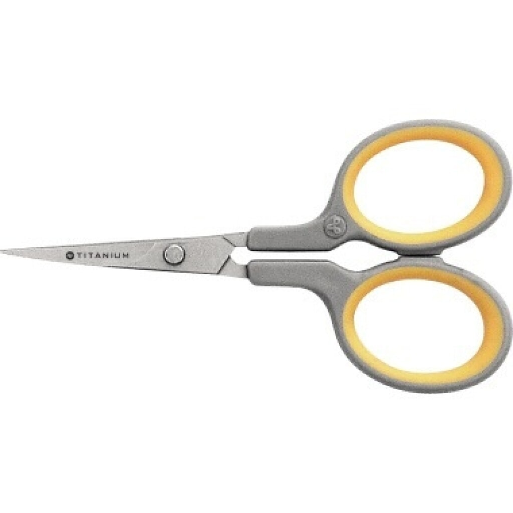 Westcott Schere Titanium Super E-30444 00 geb. 10cm/4Zoll ge/gr Produktabbildung: Westcott Schere Titanium Super E-30444 00 geb. 10cm/4Zoll ge/gr