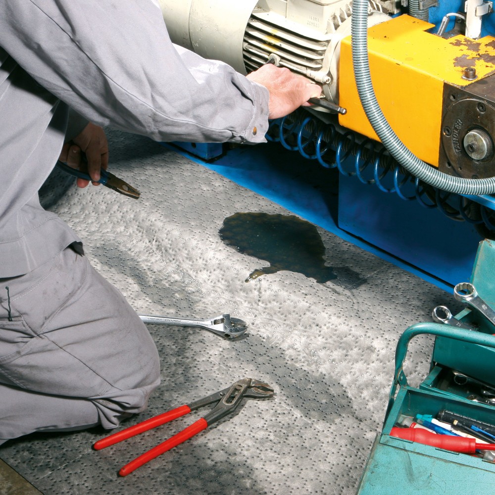 Číslo obrázka výrobku 3: Fleece roll univerzálny, ťažký viazaný 1-vrstvový D x Š 400 x 400 mm