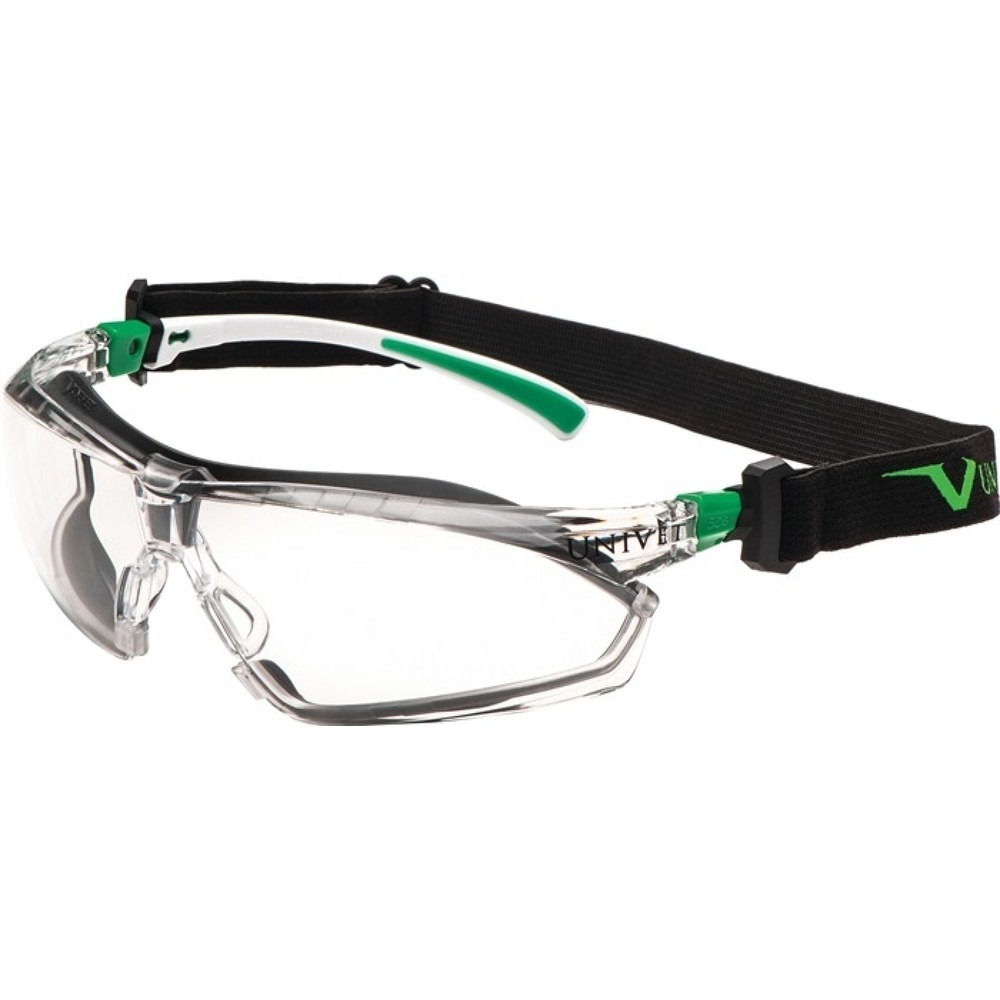 Produktabbildung: UNIVET Schutzbrille 506 UP Hybrid EN 166,EN 170